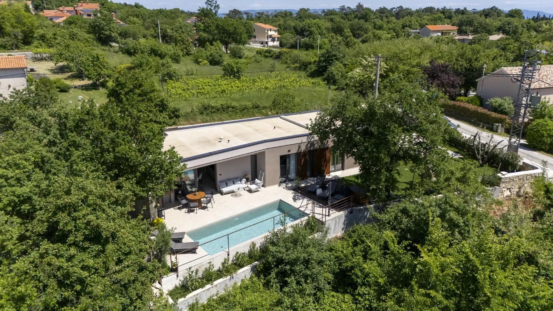 Villa Veros For 5 People Near Labin - Rabac With Private Pool & Kids Playground 0*, Labin (Istria)