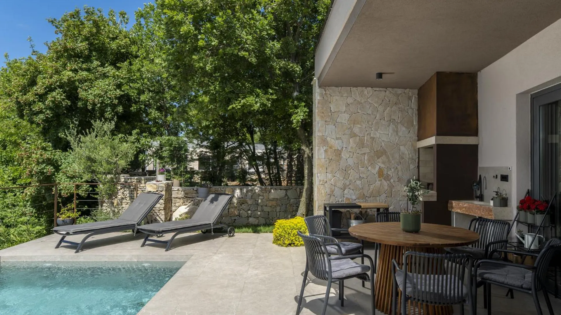 Villa Veros For 5 People Near Labin - Rabac With Private Pool & Kids Playground Labin (Istria)
