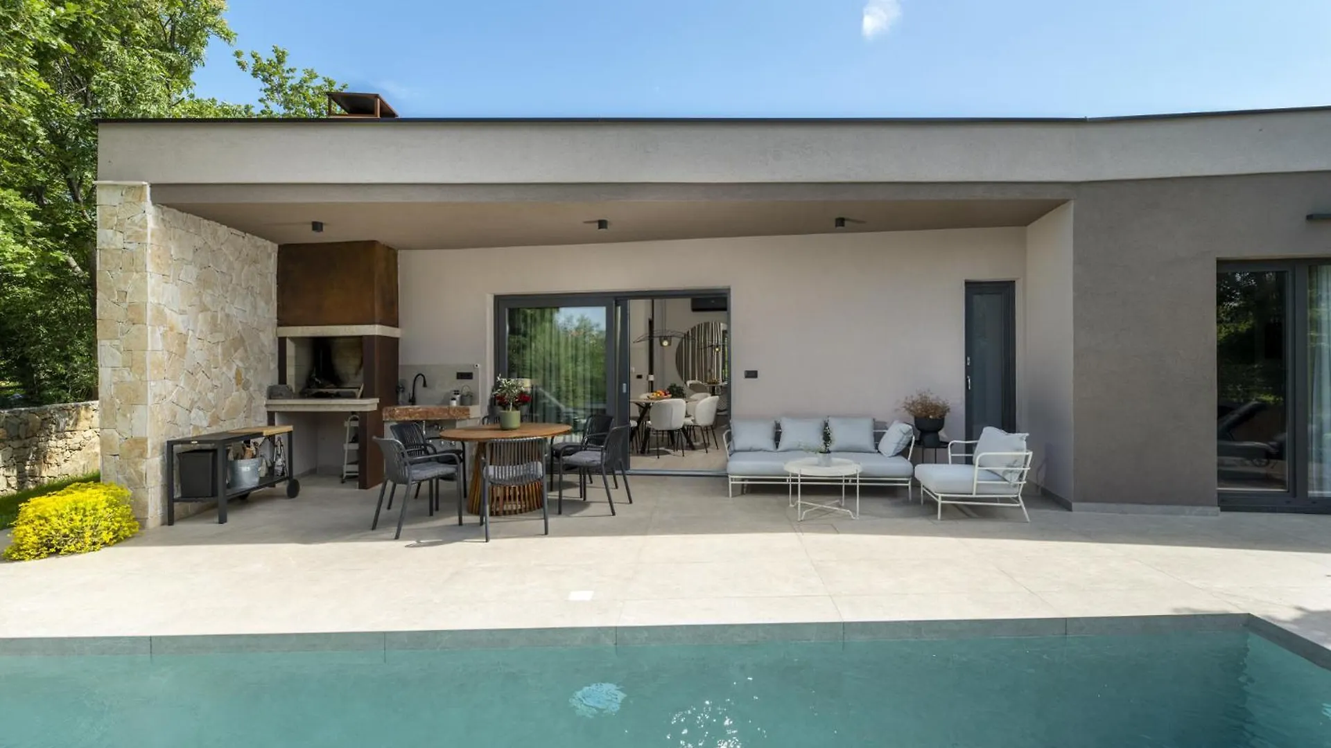 Villa Veros For 5 People Near Labin - Rabac With Private Pool & Kids Playground 0*, Labin (Istria)