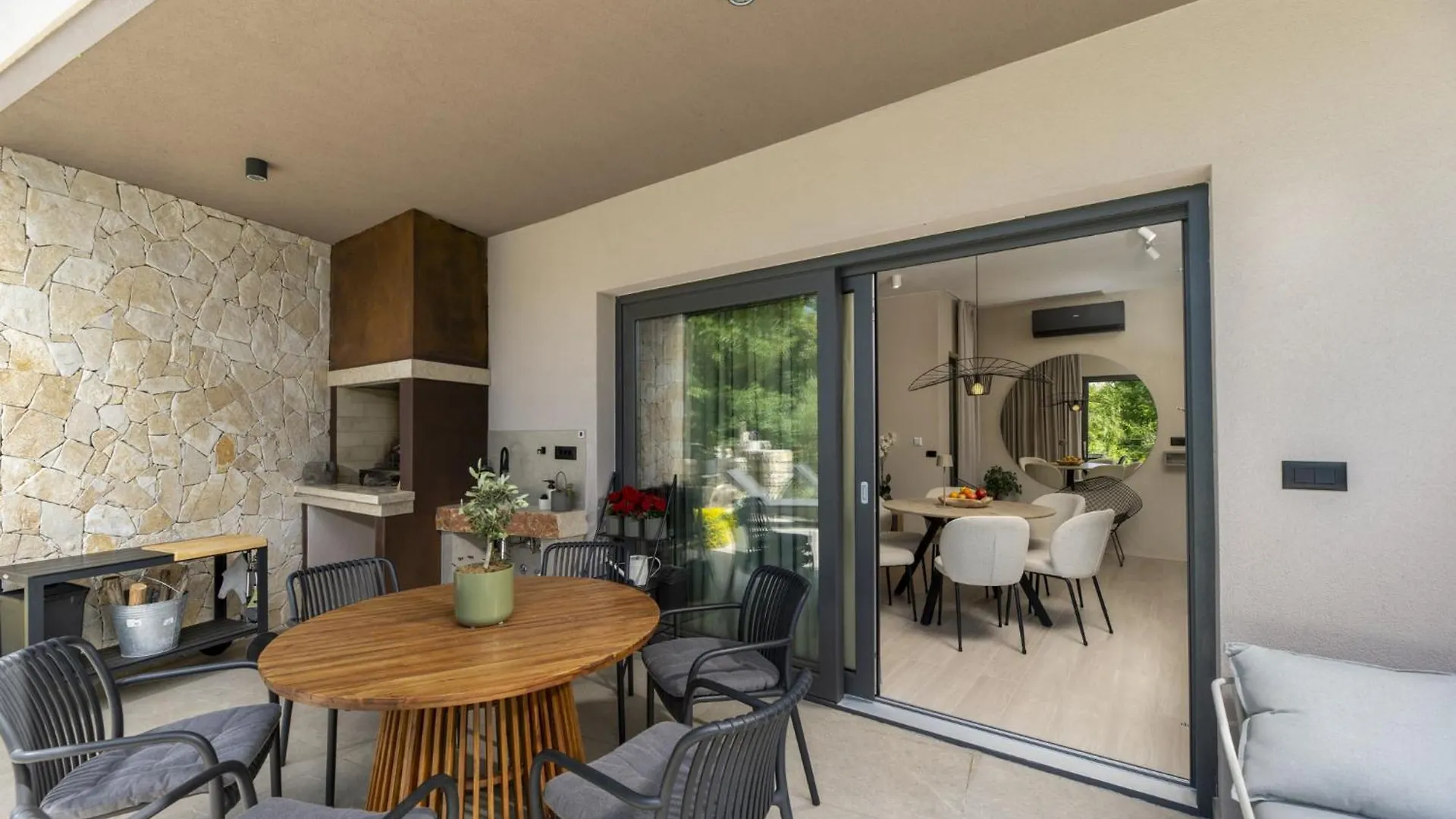 Villa Veros For 5 People Near Labin - Rabac With Private Pool & Kids Playground Croatia